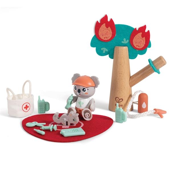 Игровой набор Hape Лесная пожарная служба (E3421) - Pampik - 3