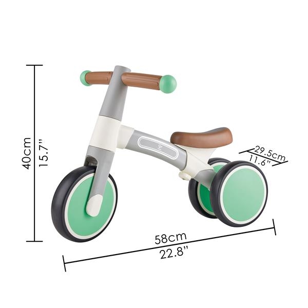 Біговел Hape Перша поїздка триколісний 7" світло-зелений (E0104) - Pampik - 5