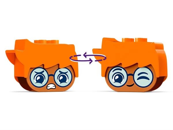 Конструктор LEGO DUPLO Town Конструктор людей із сильними емоціями 71 деталь (10423) - Pampik - 5