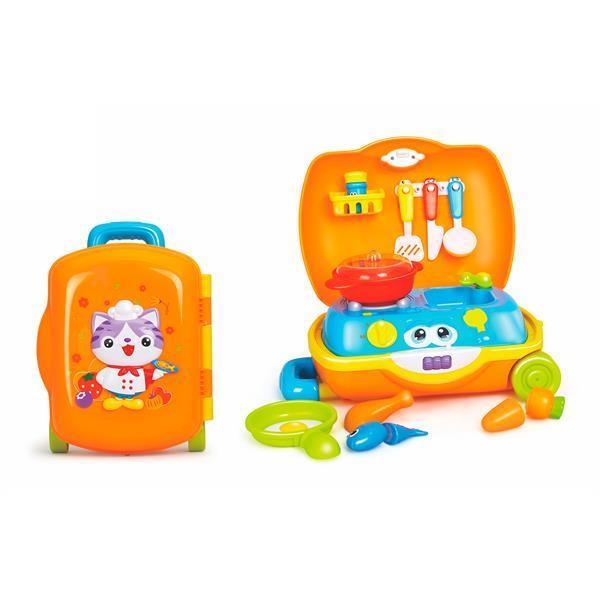 Ігровий набір Hola Toys Валізка кухаря (3108) - Pampik - 6