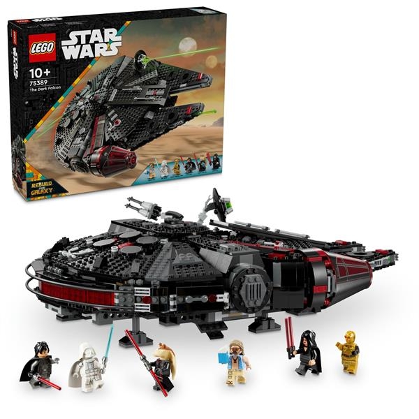 Конструктор LEGO Star Wars Темний сокіл 1579 деталей (75389) - Pampik