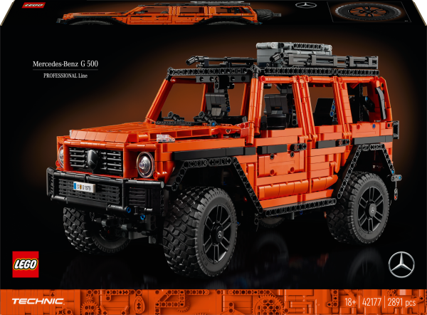 Конструктор LEGO Technic Mercedes-Benz G 500 Professional Line 2891 деталей (42177) - Pampik - 2