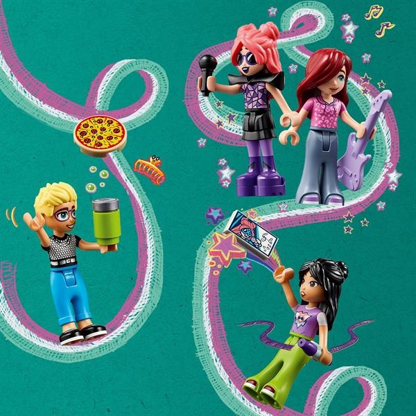 Конструктор LEGO Friends Автобус для музыкального тура попзвезды, 845 деталей (42619) - Pampik - 8