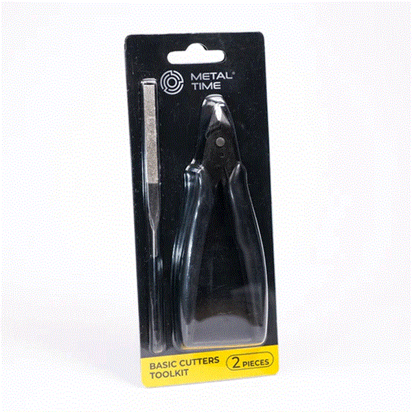 Набір інструментів для складання моделей Metal Time Basic Cutters Toolkit, кусачки та надфіль (CTRS-2) - Pampik - 4