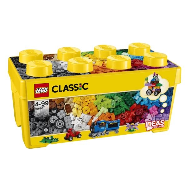Конструктор LEGO Classic Коробка кубиків для творчості середнього розміру 484 деталі (10696) - Pampik