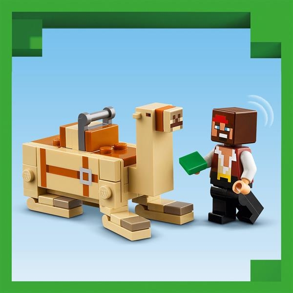 Конструктор LEGO Minecraft Подорож на піратському кораблі 166 деталей (21259) - Pampik - 6