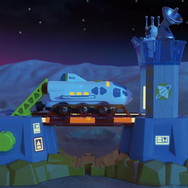 Игрушечный шаттл Hape к железной дороге (E3872) - Pampik - 5