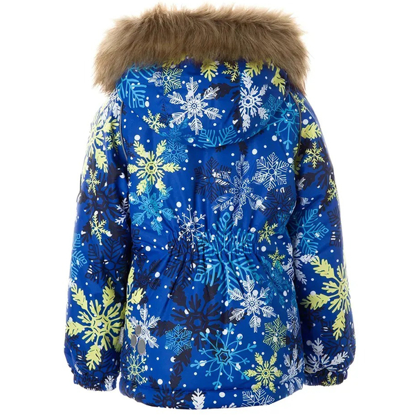 Куртка зимняя Huppa Alondra, р.110, синий с принтом (18420030-14335-110) - Pampik - 2