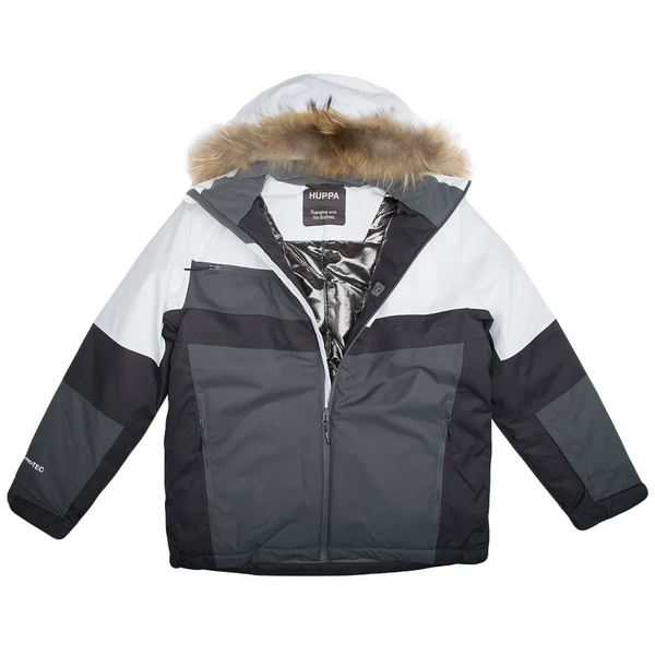 Куртка лижна Huppa Niklas, р.XL, чорний з білим (18368030-00120-0XL) - Pampik - 4