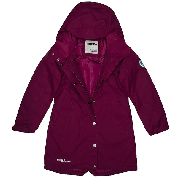 Куртка парка Huppa Janelle, р.152, бордовий (18020014-80034-152) - Pampik - 4