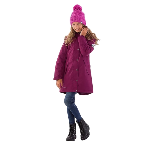 Куртка парка Huppa Janelle, р.134, бордовый (18020014-80034-134) - Pampik - 6