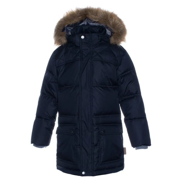 Куртка-пуховик Huppa Lucas, р.128, черный (17770055-70009-128) - Pampik