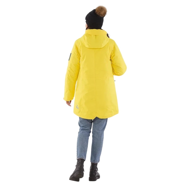 Куртка парка Huppa Janelle, р.S, желтый (18028014-70002-00S) - Pampik - 7