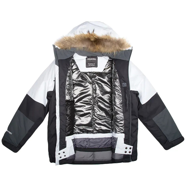 Куртка лижна Huppa Niklas, р.XL, чорний з білим (18368030-00120-0XL) - Pampik - 5