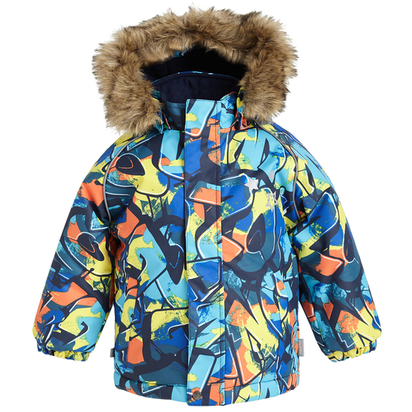 Куртка зимняя Huppa Vesa, р.110, мультицвет (18570030-32299-110) - Pampik