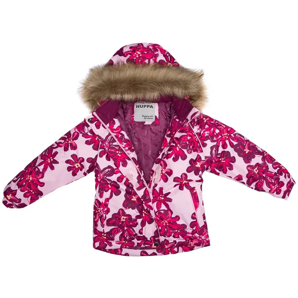 Куртка зимняя Huppa Alondra, р.98, розовый с принтом (18420030-14413-098) - Pampik - 4