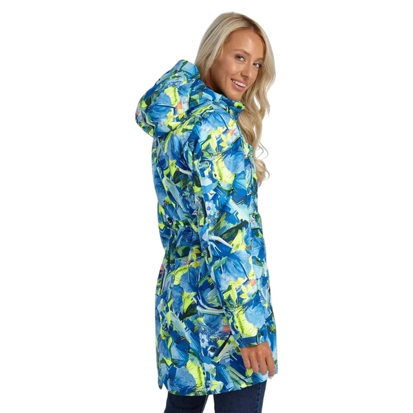 Пальто Huppa Janelle 1, р.S, голубой с принтом (12368114-24035-00S) - Pampik - 3