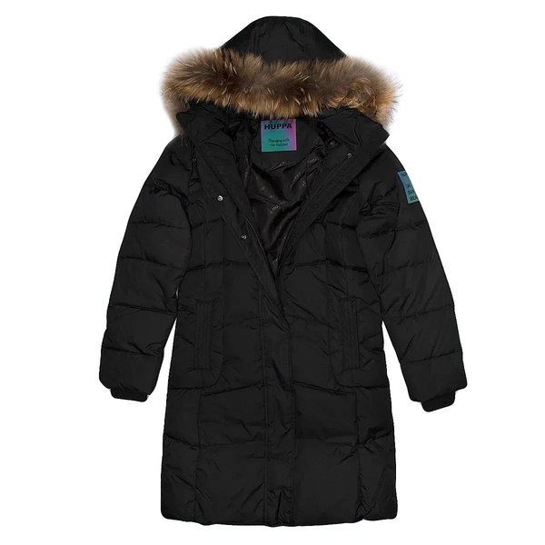 Пальто-пуховик Huppa Yessica, р.XL, чорний (12548055-00009-0XL) - Pampik - 4