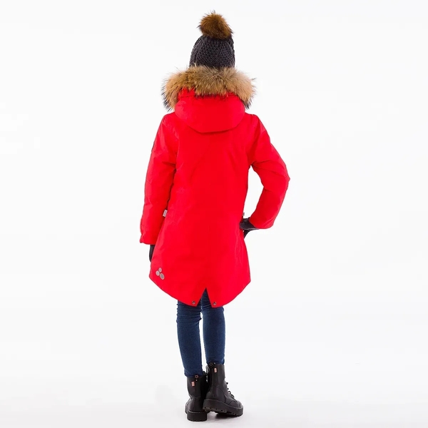 Пальто зимнее Huppa Vivian 1, р.122, красный (12490120-70004-122) - Pampik - 8