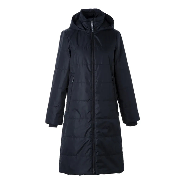 Пальто демисезонное Huppa Nina, р.146, черный (12590010-00009-146) - Pampik