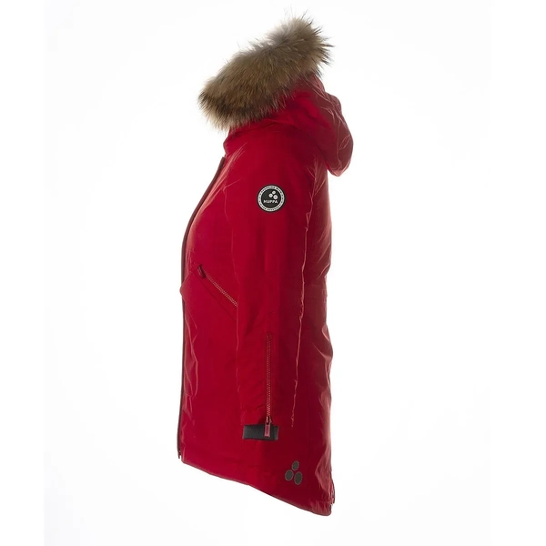 Пальто зимнее Huppa Vivian 1, р.122, красный (12490120-70004-122) - Pampik - 3