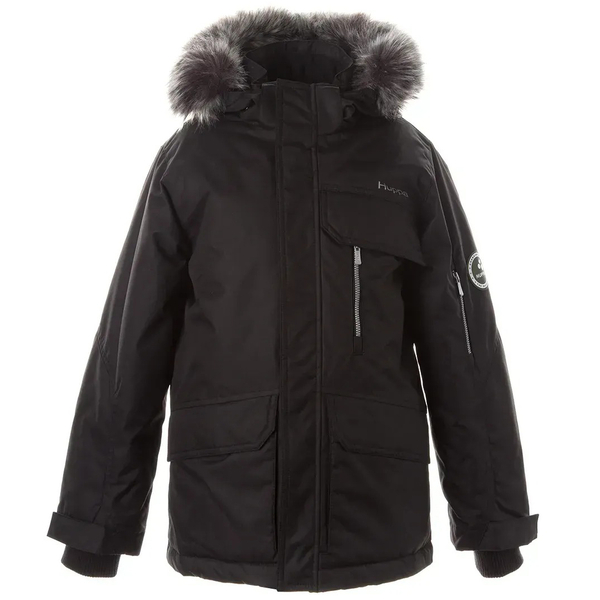 Куртка зимняя Huppa Marten 2, р.134, черный (18110230-00009-134) - Pampik