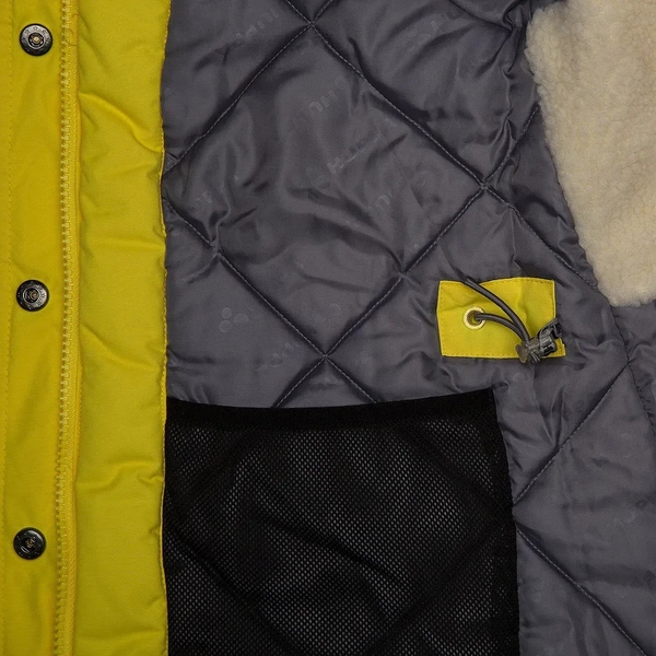 Пальто зимове Huppa Vivian 1, р.XXL, жовтий (12498120-70002-XXL) - Pampik - 5