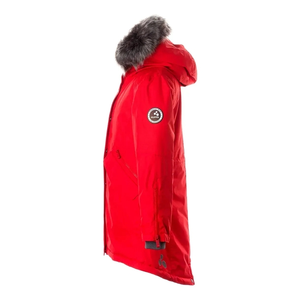 Пальто зимнее Huppa Vivian, р.116, красный (12490020-70004-116) - Pampik - 3