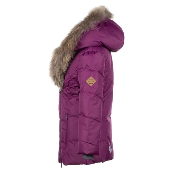 Куртка-пуховик Huppa Royal, р.XS, бордовий (12480055-80034-0XS) - Pampik - 3