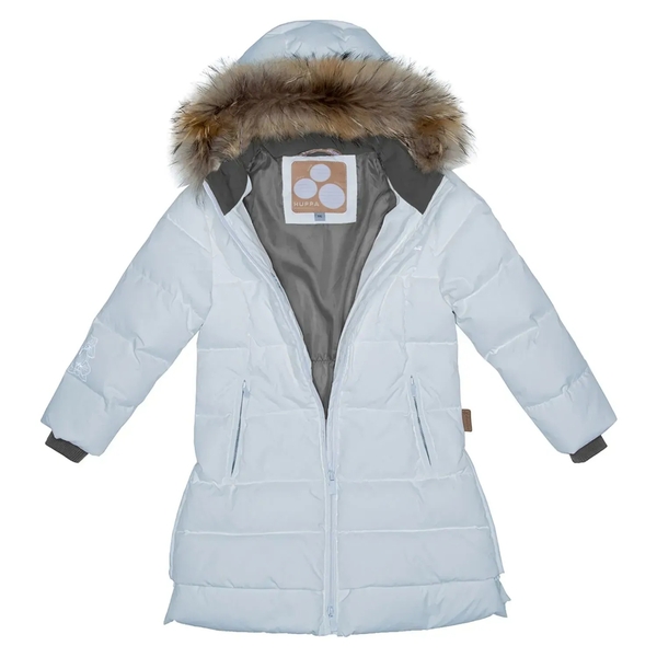 Пальто-пуховик Huppa Parish, р.116, білий (12470055-00020-116) - Pampik - 4