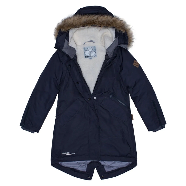 Пальто зимнее Huppa Vivian, р.122, темно-серый (12490020-00018-122) - Pampik - 4