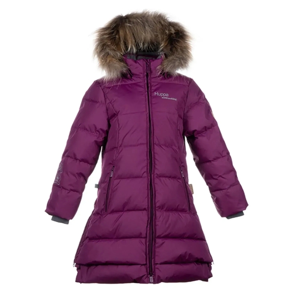 Пальто-пуховик Huppa Parish, р.128, бордовий (12470055-80034-128) - Pampik