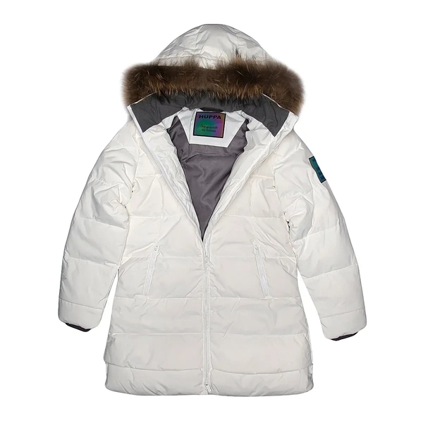 Пальто-пуховик Huppa Parish, р.L, белый (12478055-00020-00L) - Pampik - 5