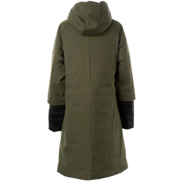 Пальто демисезонное Huppa Almira, р.XL, хаки (12338017-10057-0XL) - Pampik - 2