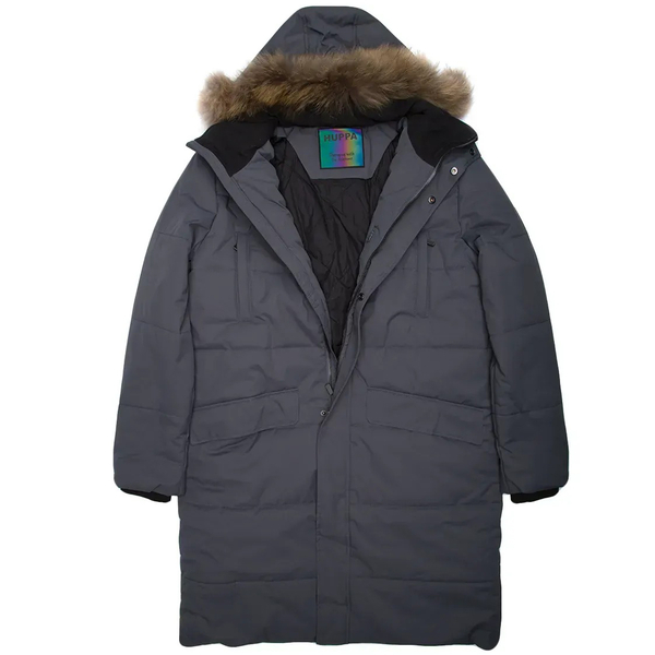 Пальто зимнее Huppa Werner, р.3XL, серый (12318020-10048-3XL) - Pampik - 4