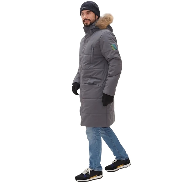 Пальто зимнее Huppa Werner, р.XXL, серый (12318020-10048-XXL) - Pampik - 8