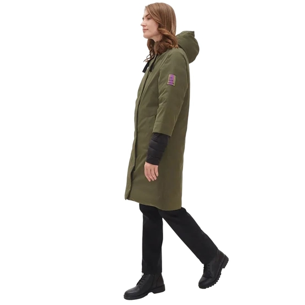 Пальто демісезонне Huppa Almira, р.3XL, хакі (12338017-10057-3XL) - Pampik - 7