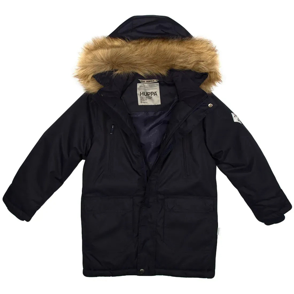 Куртка-парка зимняя Huppa Roman, р.122, темно-синий (12380030-00086-122) - Pampik - 4