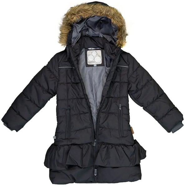 Пальто зимнее Huppa Whitney, р.140, темно-серый (12460030-00018-140) - Pampik - 4