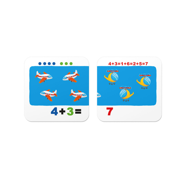 Розумні картки. Учимося лічити. Додаємо та віднімаємо. 30 карток (F00032388) - Pampik - 3