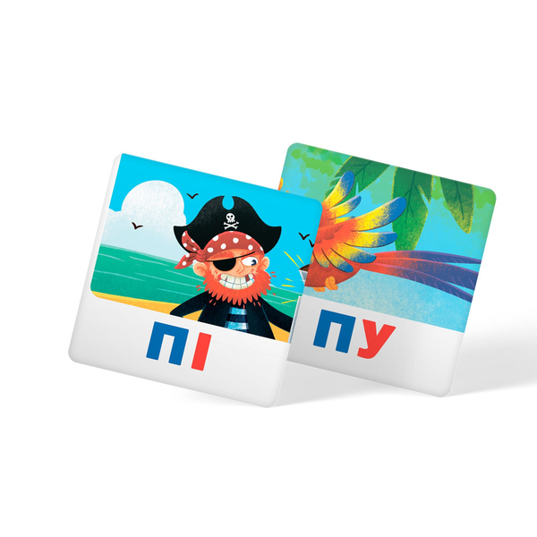 Розумні картки. Читаємо по складах. 30 карток (F00032106) - Pampik - 10