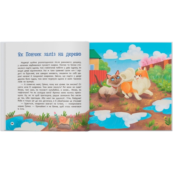 Хвостаті пригоди. Пончик та Грінка вчаться дружити - Юлія Риженко (F00032468) - Pampik - 7