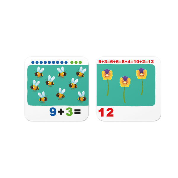 Розумні картки. Учимося лічити. Додаємо та віднімаємо. 30 карток (F00032388) - Pampik - 16