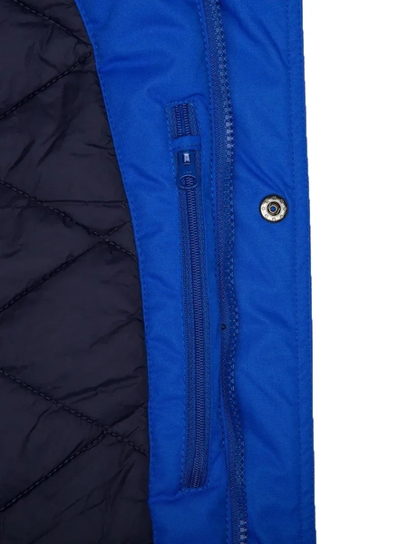 Пальто зимове Huppa David 1, р.152, синій (12270120-70035-152) - Pampik - 5