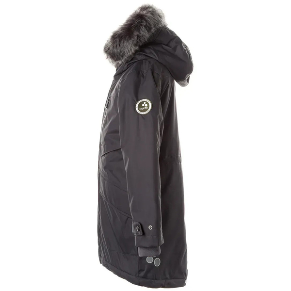 Пальто зимове Huppa David, р.122, темно-сірий (12270020-00018-122) - Pampik - 3