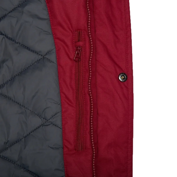 Пальто зимове Huppa David, р.128, темно-червоний (12270020-10084-128) - Pampik - 5