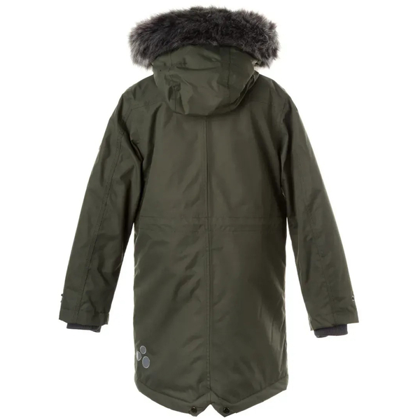 Пальто зимове Huppa David, р.116, хакі (12270020-10057-116) - Pampik - 2