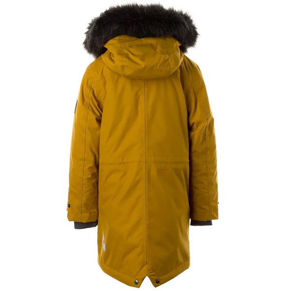 Пальто зимнее Huppa David, р.164, горчичный (12270020-10092-164) - Pampik - 2