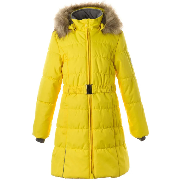 Пальто зимове Huppa Yacaranda, р.116, жовтий (12030030-70002-116) - Pampik
