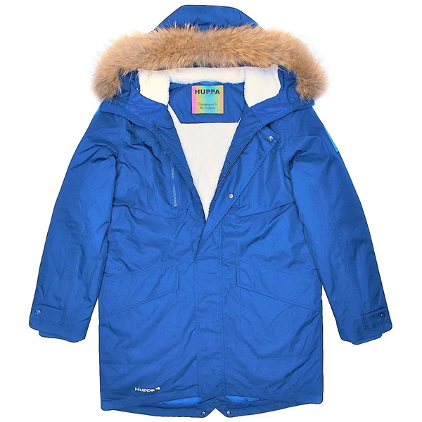 Куртка-парка зимняя Huppa David 1, р.XL, синий (12278120-70035-0XL) - Pampik - 4